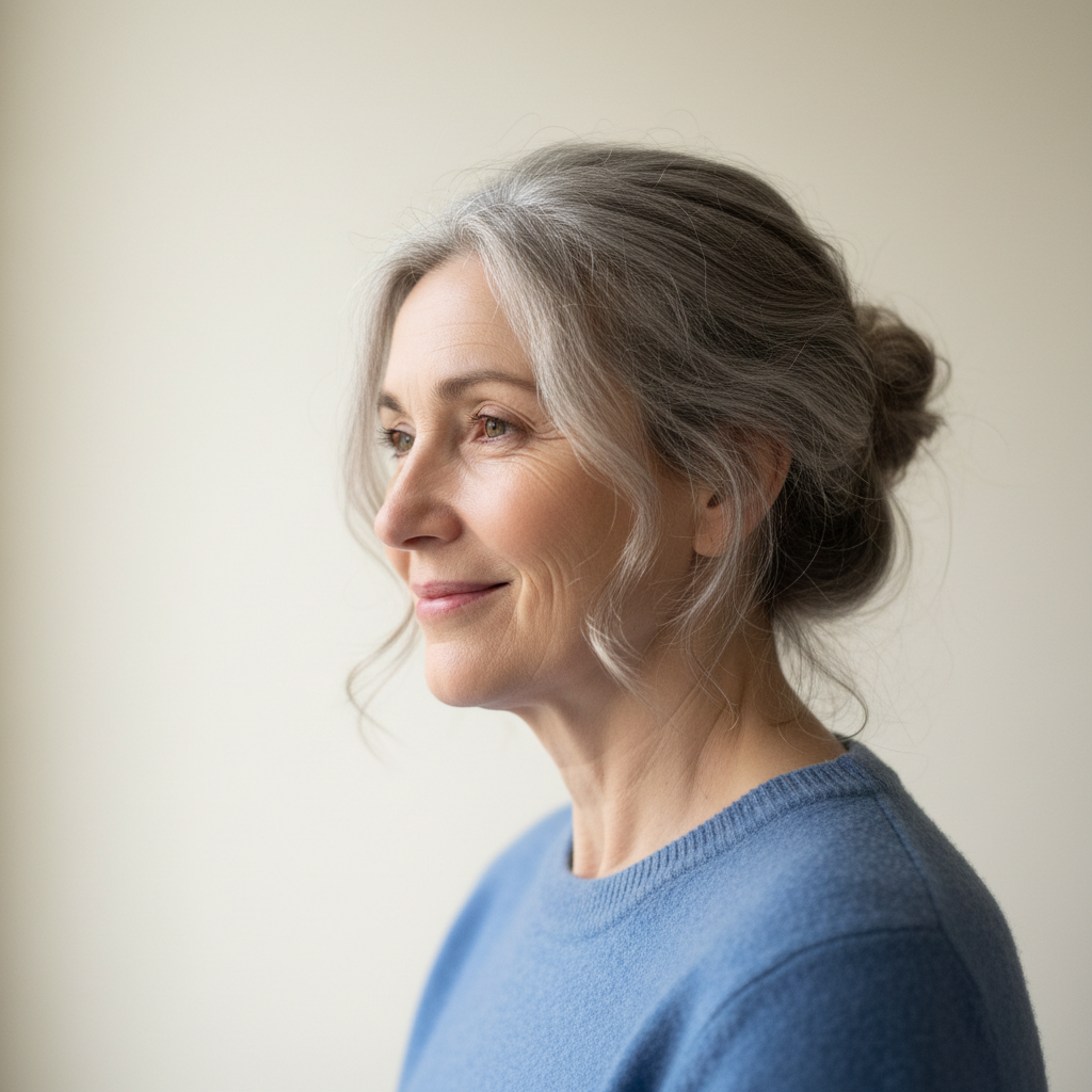 looking toward the camera